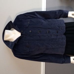 L.L.Bean Blue 4 Pocket Jacket